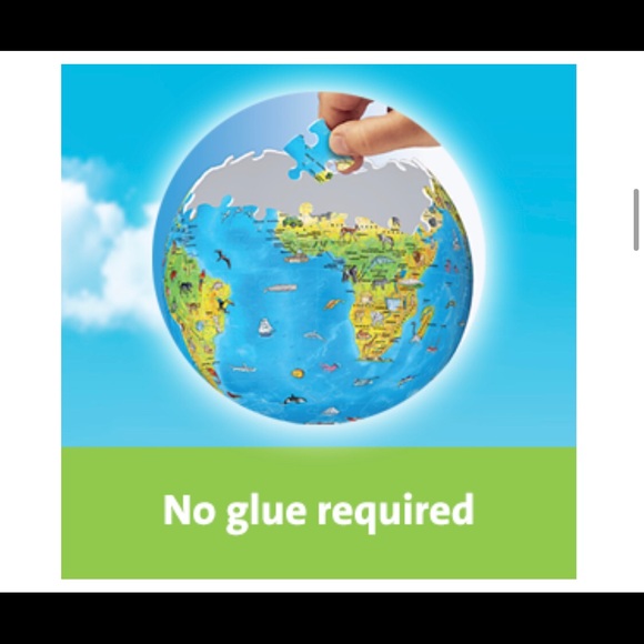 3 Dimensional Globe Puzzle - Picture 7 of 9